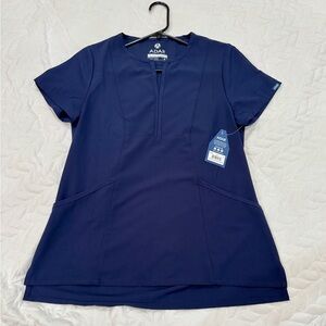 Ada Women's Navy Dressscrub Top